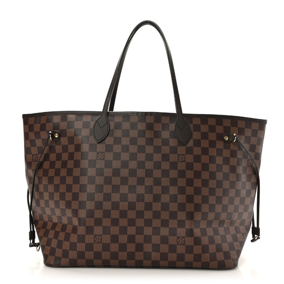 LOUIS VUITTON  Damier Ebene Neverfull GM. MADE IN FRANCE - Picture 1 of 7